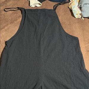 Black Sleeveless Jumpsuit